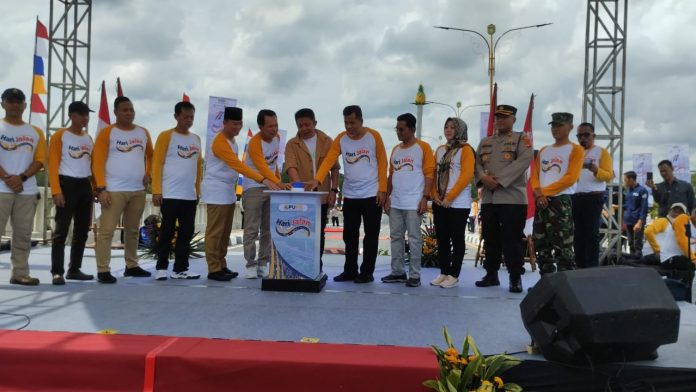 Jembatan Flyover Patih Galung Kota Prabumulih Resmi Dibuka Sumsel Merdeka