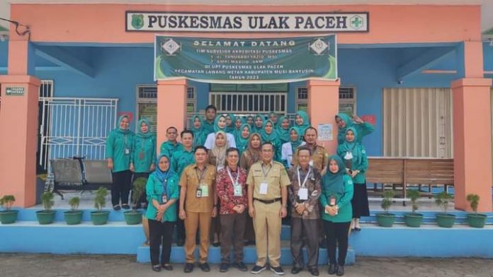 Keren UPT Puskesmas Ulak Paceh Raih Akreditasi Paripurna Sumsel Merdeka