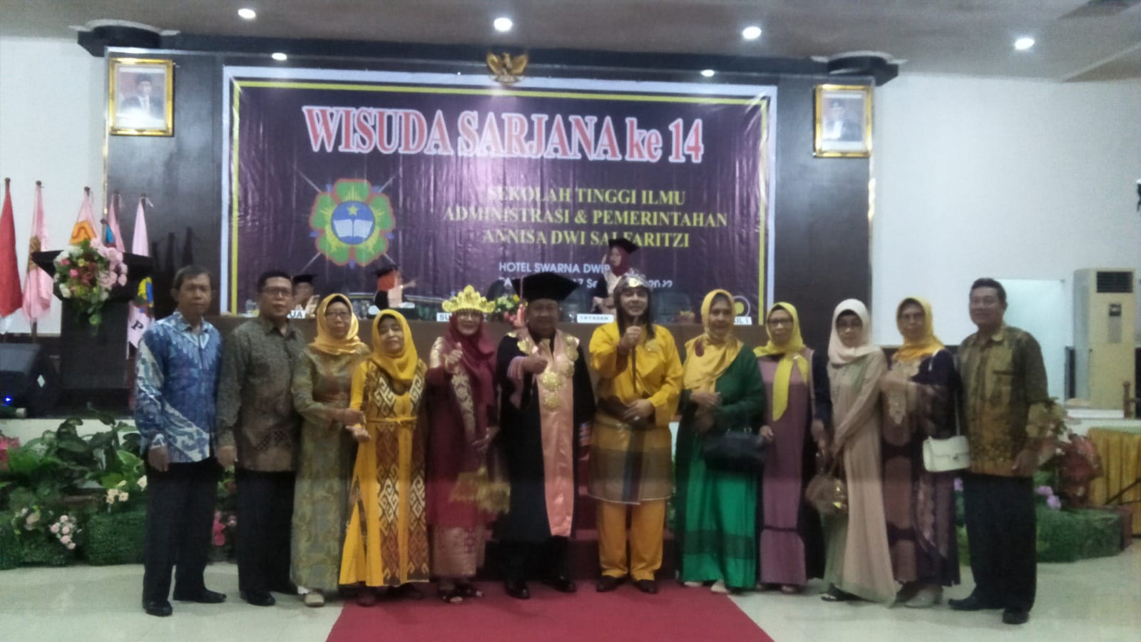 Wisuda sarjana ke 14 STIAP