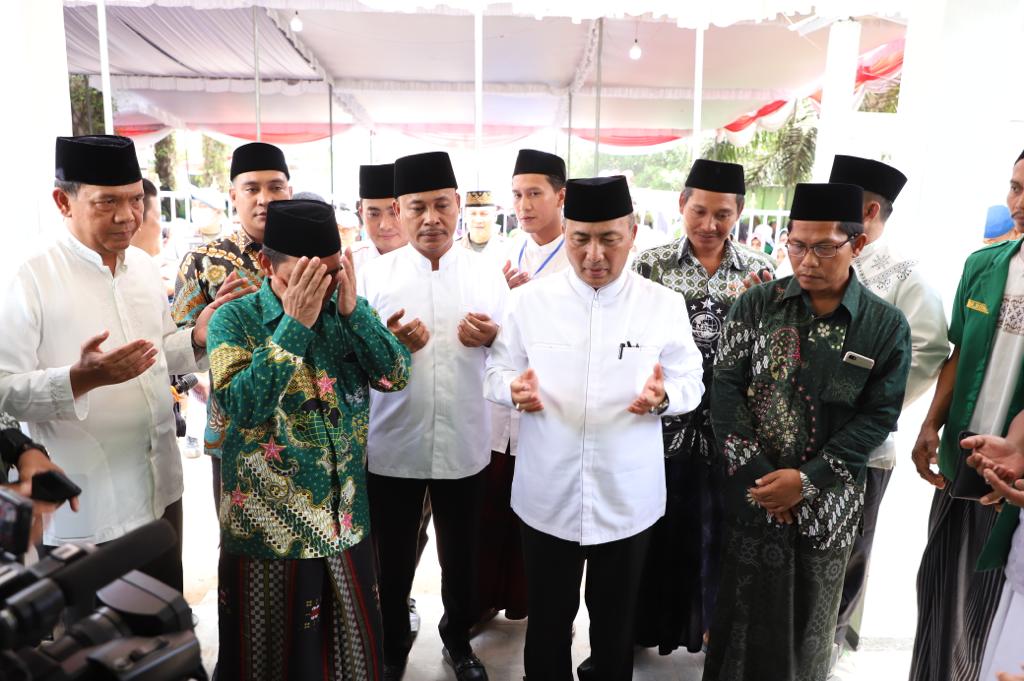 Pj Bupati Muba Resmikan Kantor MWC NU Bayung Lencir