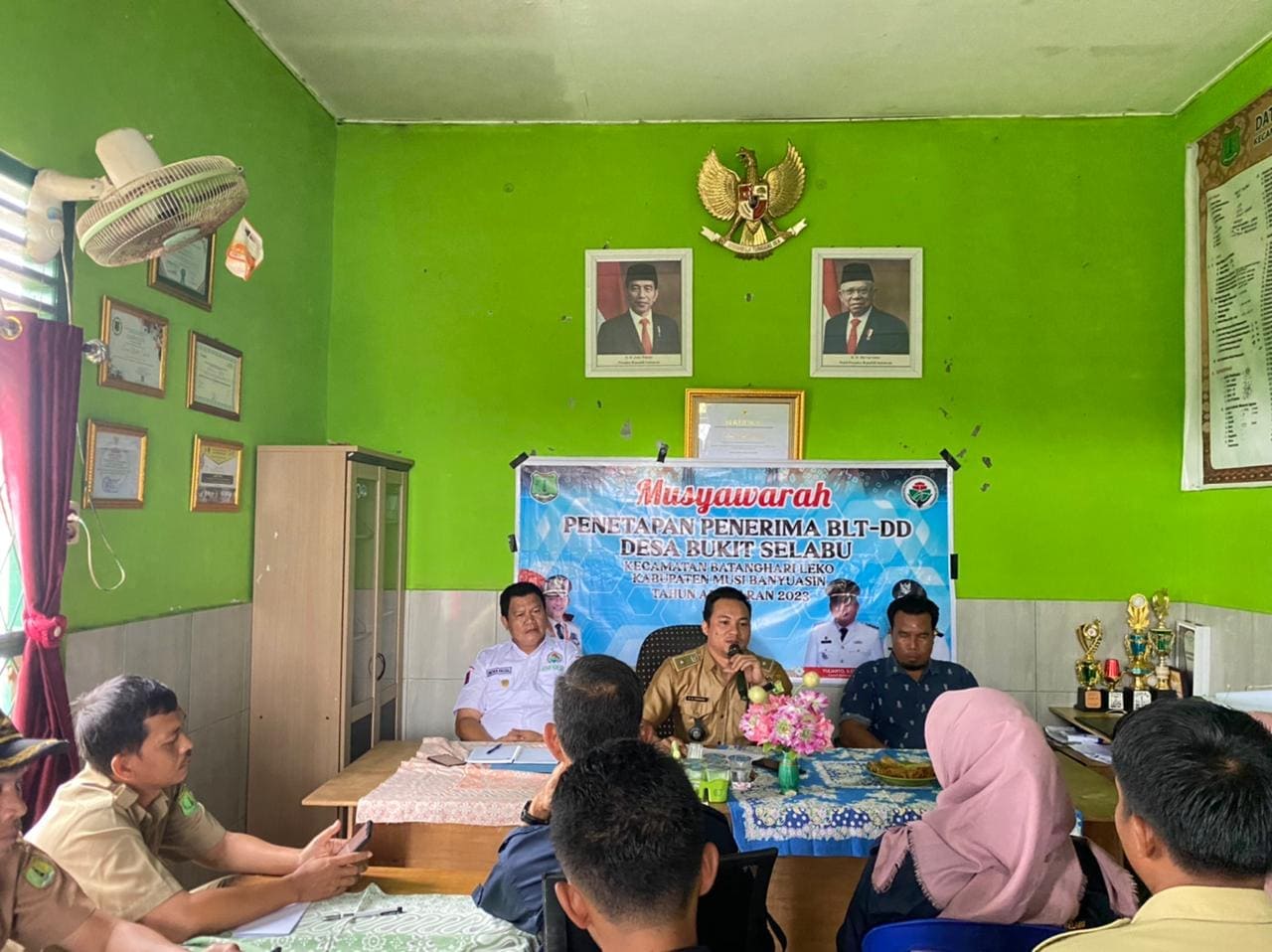 Rapat Musyawarah Desa Bukit Selabu Muba