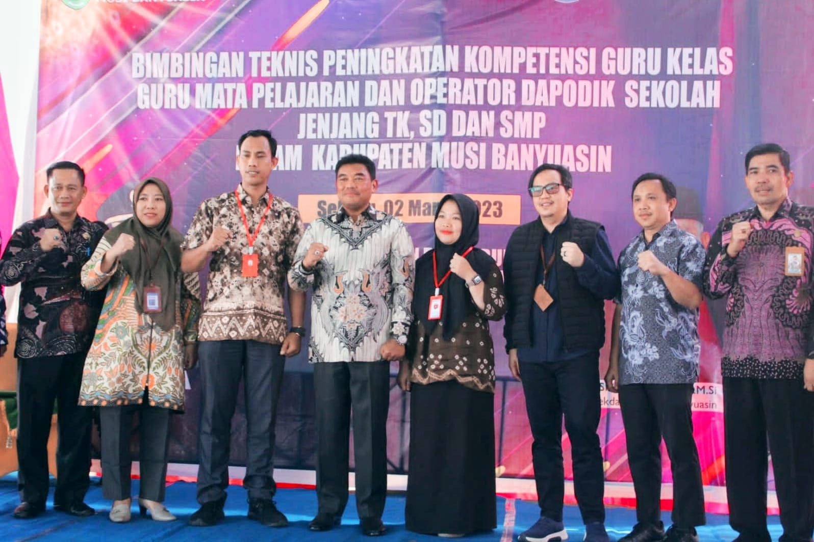 Bimtek Guru Kelas, Guru Mata Pelajaran dan Operator Muba