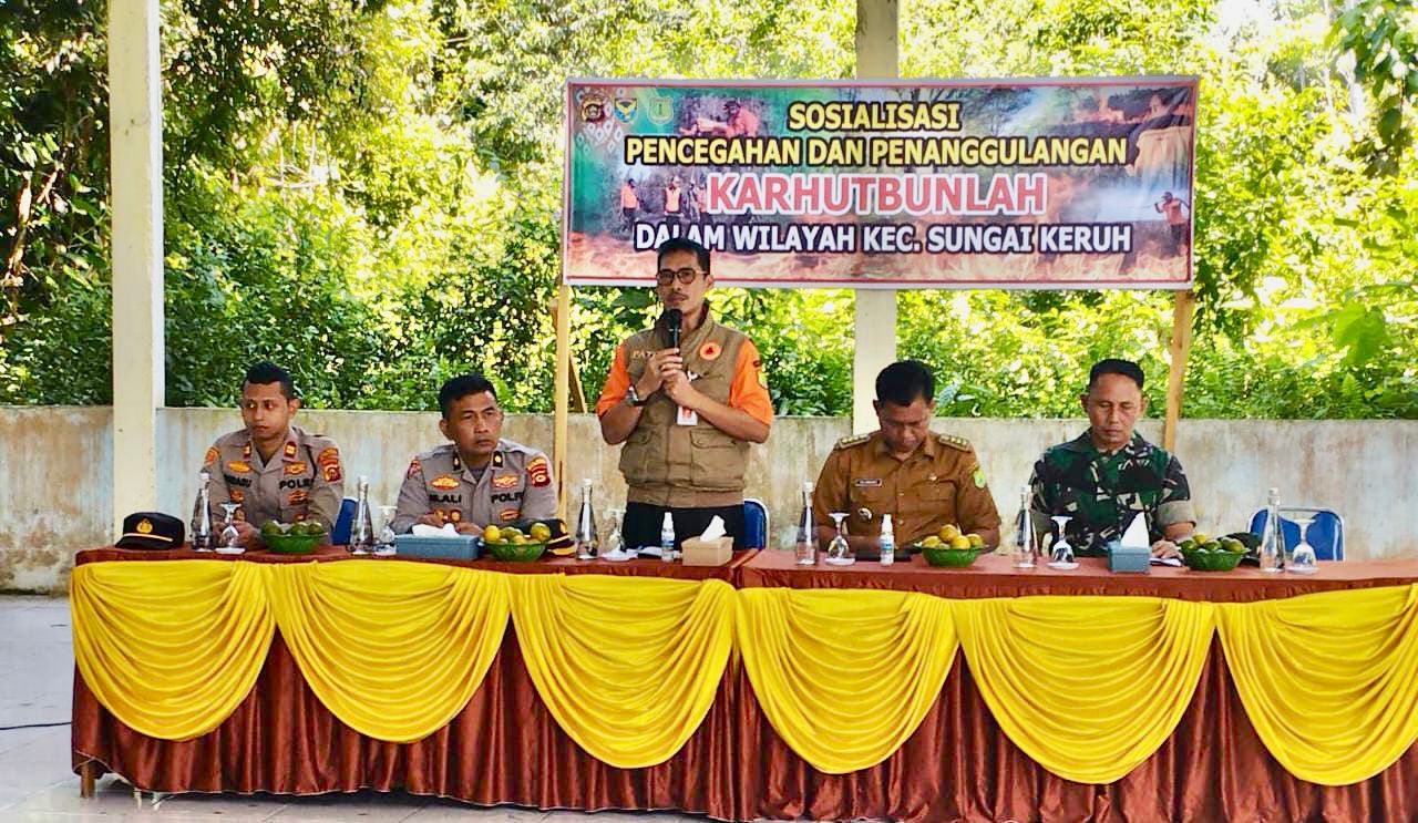 BPBD Muba Gelar Sosialisasi Karhutbulah