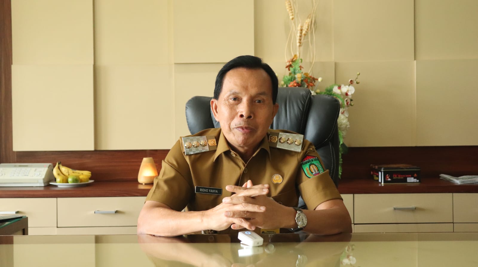 Walikota Prabumulih Ir. H Ridho Yahya MM