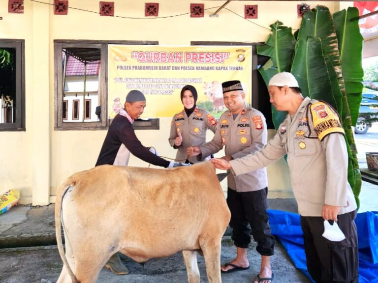 Polsek Prabumulih Barat dan Polsek RKT