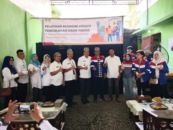 Pelatihan Pengelolaan Daun Nanas