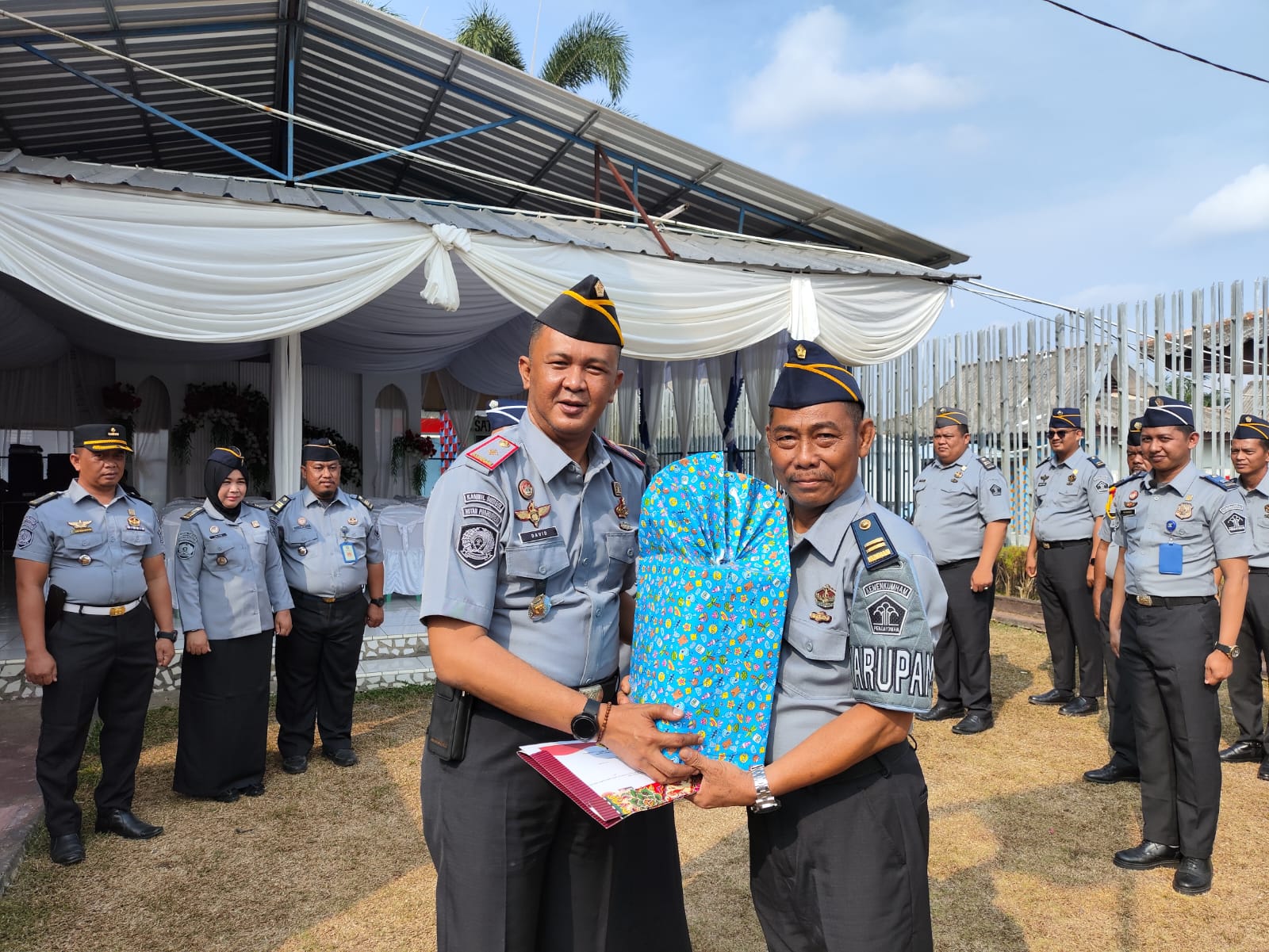 Upacara Syukuran Rutan Prabumulih