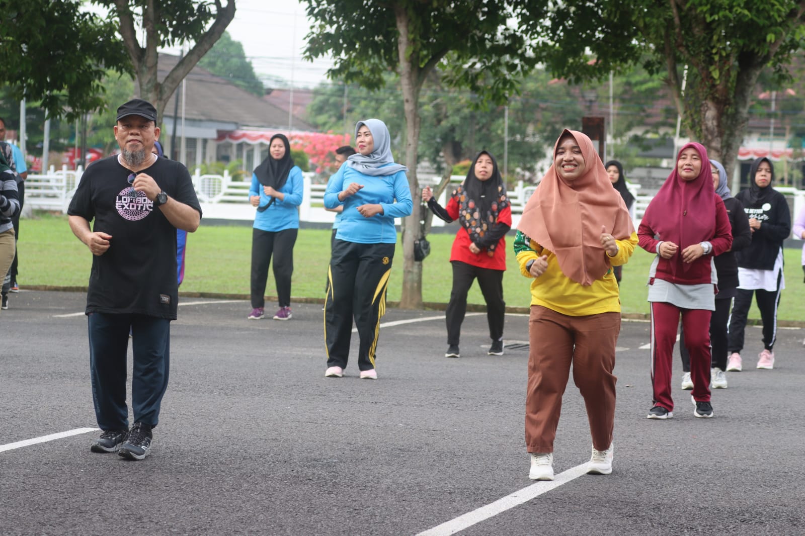 Pemkab Muba Senam Pagi Setiap Jum’at