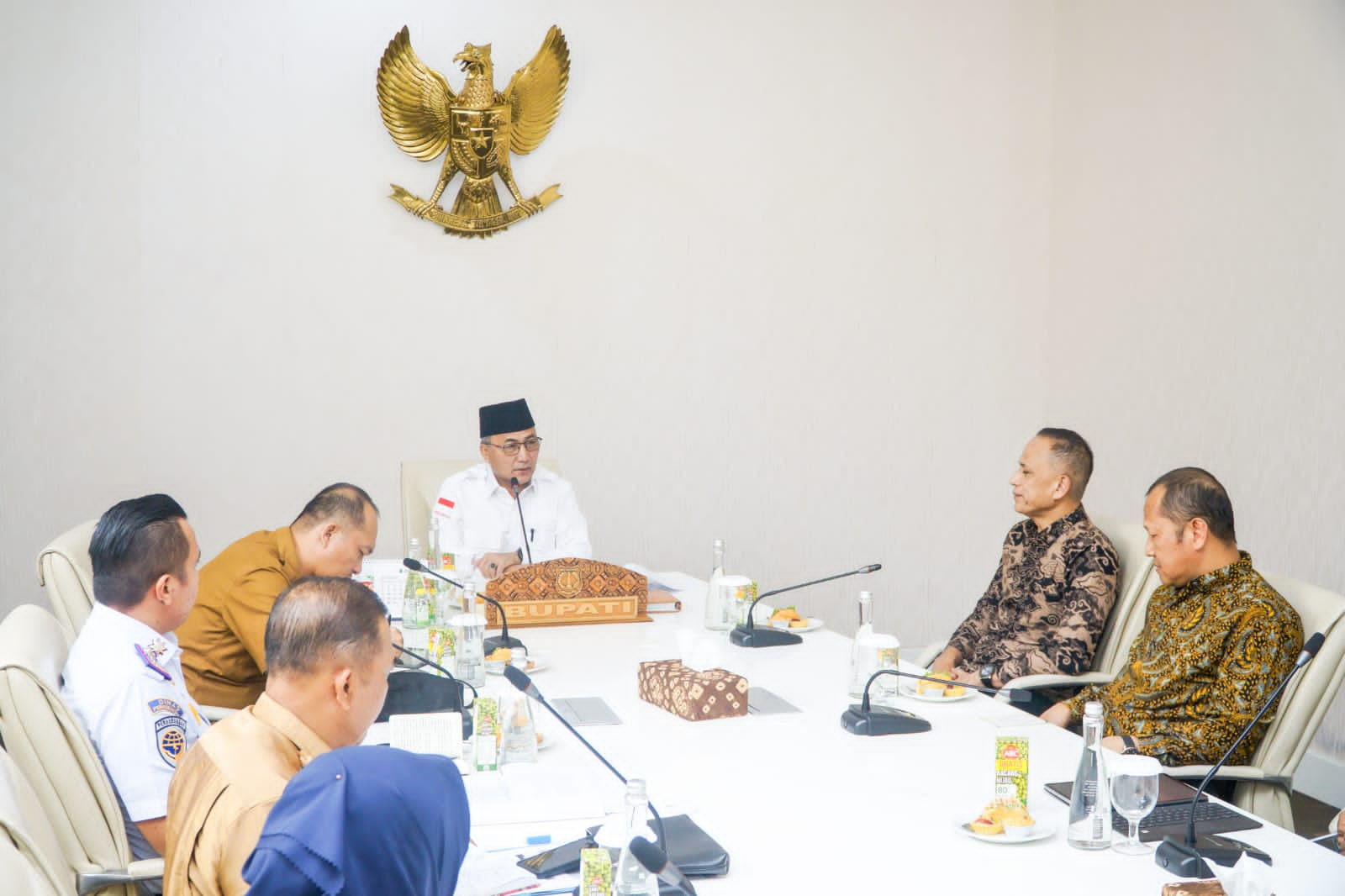 Pj Bupati Muba Rapat Dengan Perwakilan Perusahaan