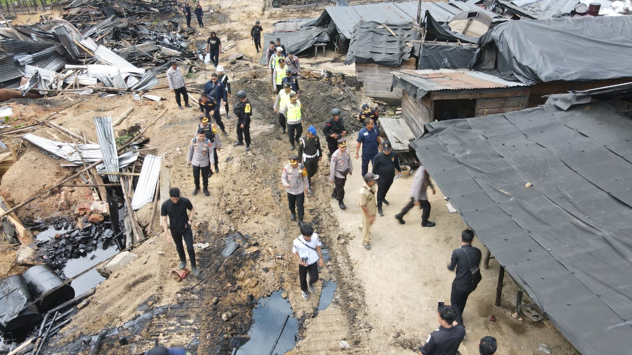 Penutupan Illegal Refinery Di Muba