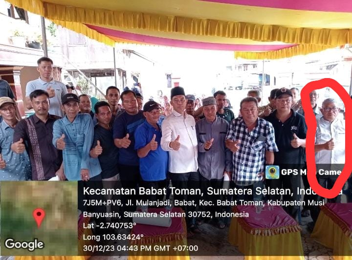 Ketua KPPS Babat Toman di Duga Ikut Kampanye Caleg