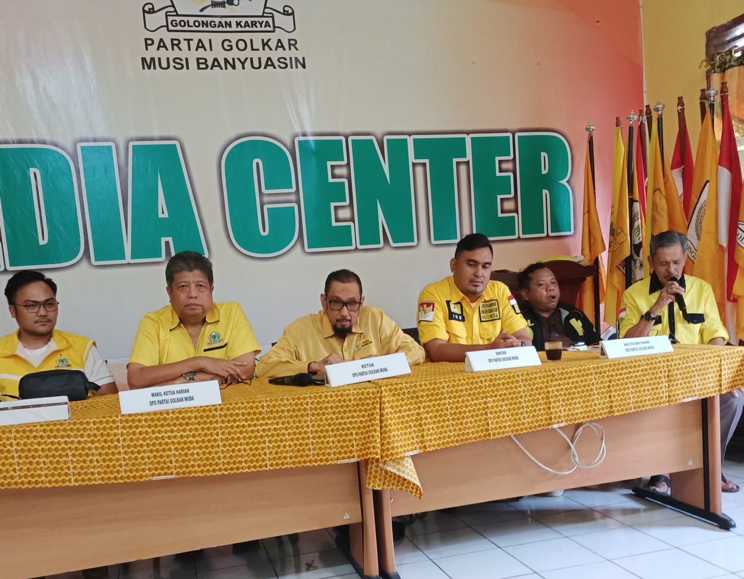 konpers partai Golkar Muba