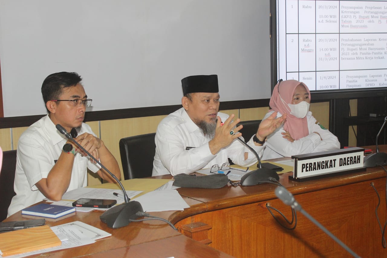 Rapat Badan Musyawarah DPRD Muba