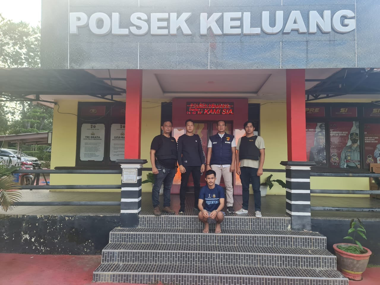 Polsek Keluang Tangkap Pelaku Pembunuhan Pemas