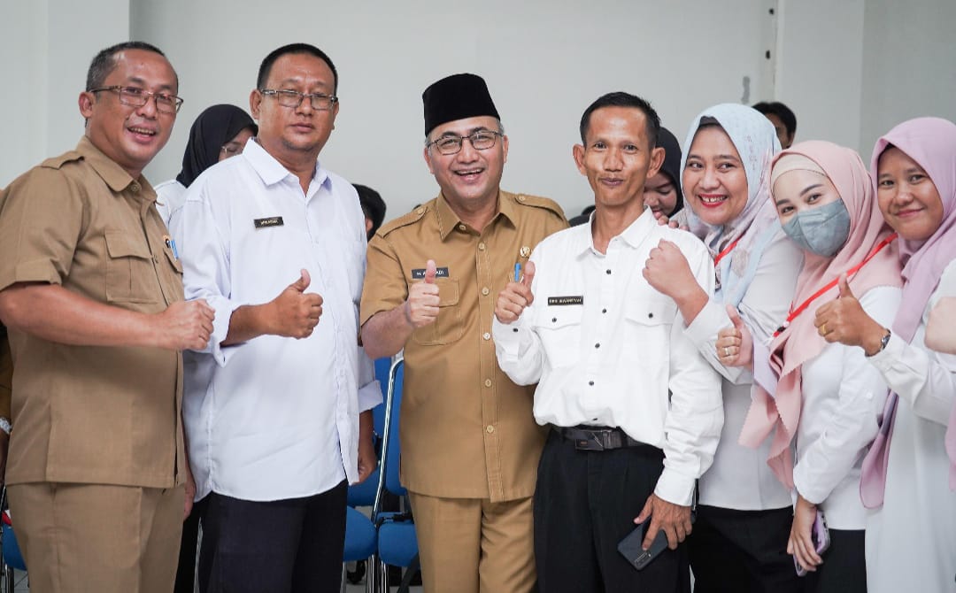 Sekda Muba Apriyadi Bersama Calon Pegawai PPPK