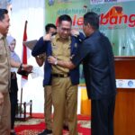 Pj Walikota Ratu Dewa Terima Penobatan PWI Sumsel