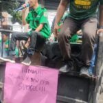 Aksi di Kantor DPW PPP Sumsel