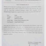 Surat Pemberitahuan Unras